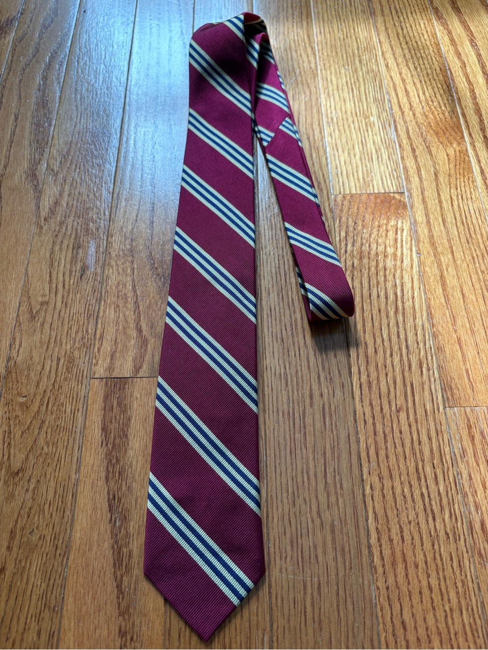 Rare Brooks Brothers BB#1 Repp Men’s SKINNY tie